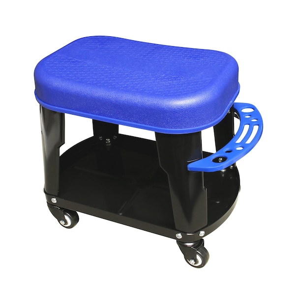 Prime-Line WORKPRO W112014 Heavy Duty Roller Seat Stool with Tray and Tool Holder (Single Pack) W112014 - main